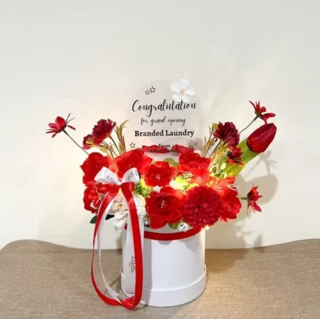 Bloom Box Akrilik Ucapan Grand Opening Sragen